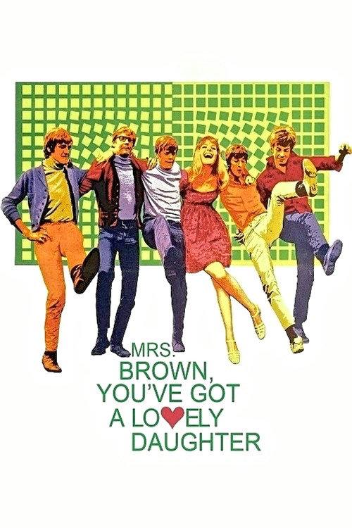 Mrs. Brown, You've Got a Lovely Daughter 1968 official movie poster