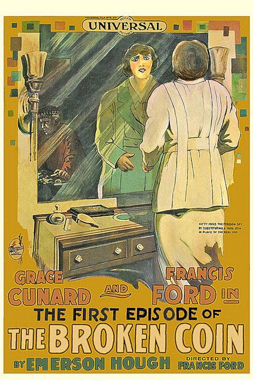 The Broken Coin 1915 official movie poster