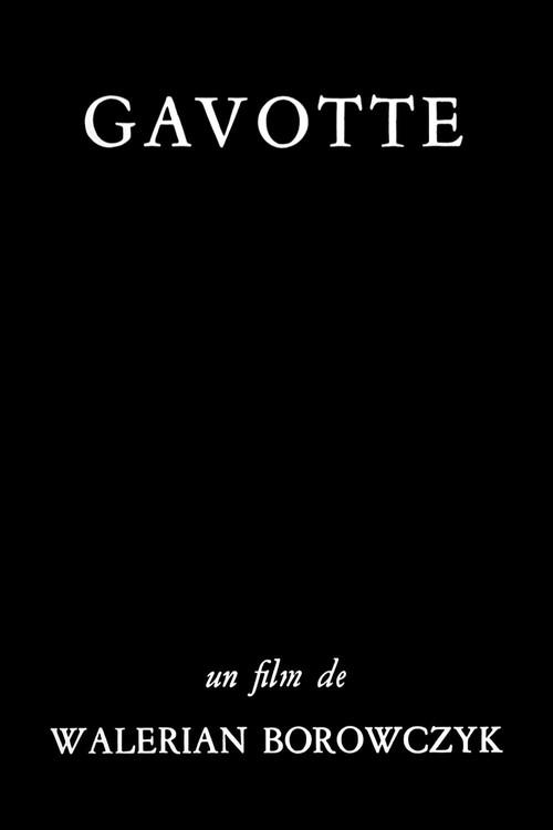 Gavotte 1968 official movie poster