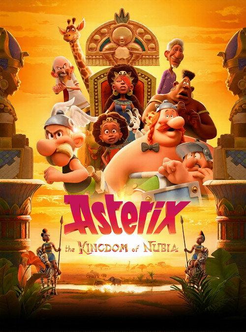 Asterix: The Kingdom of Nubia 2026 official movie poster