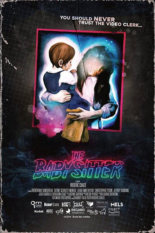The Babysitter 2016 official movie poster