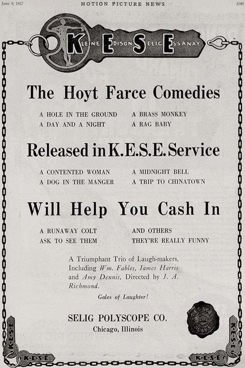 A Trip to Chinatown 1917 official movie poster