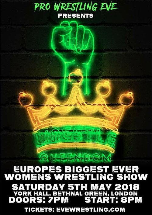 EVE Wrestle Queendom 2018 official movie poster