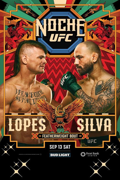 UFC Fight Night 259: Lopes vs. Silva 2025 official movie poster