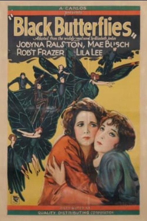 Black Butterflies 1928 official movie poster