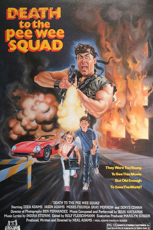 Death to the Pee Wee Squad 1988 official movie poster