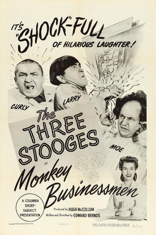 Monkey Businessmen 1946 official movie poster
