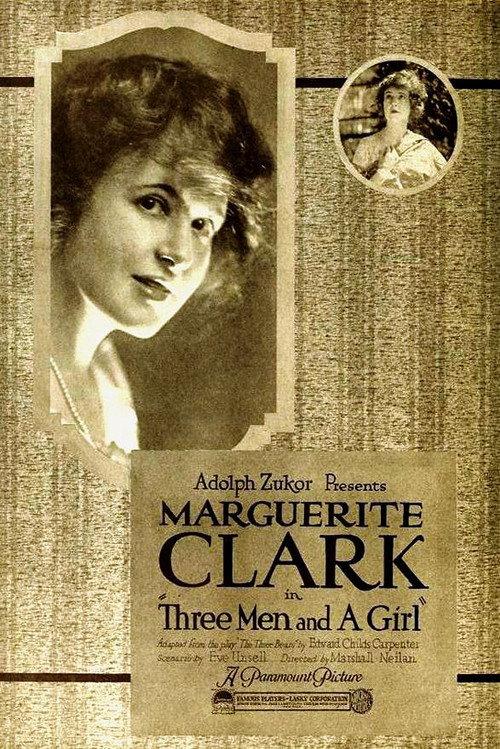 Three Men and a Girl 1919 official movie poster