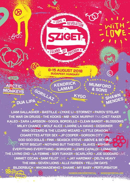 Gorillaz | Sziget Festival 2018 (ARTE Concert) 2018 official movie poster