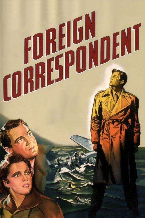 Foreign Correspondent 1940 official movie poster