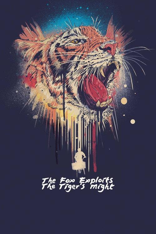 The Fox Exploits the Tiger's Might 2015 official movie poster