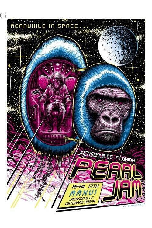 Pearl Jam: Jacksonville 2016 2016 official movie poster
