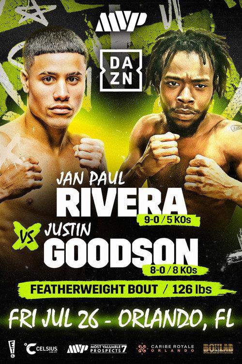 Jan Paul Rivera vs. Justin Goodson 2024 official movie poster