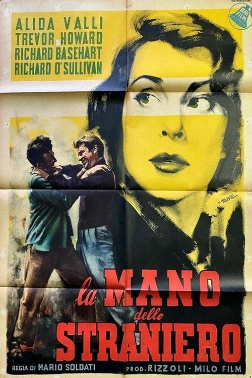 The Stranger's Hand 1954 official movie poster