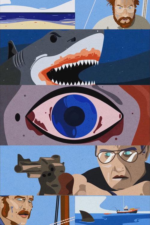Short Cuts : Les dents de la mer de Steven Spielberg 2017 official movie poster