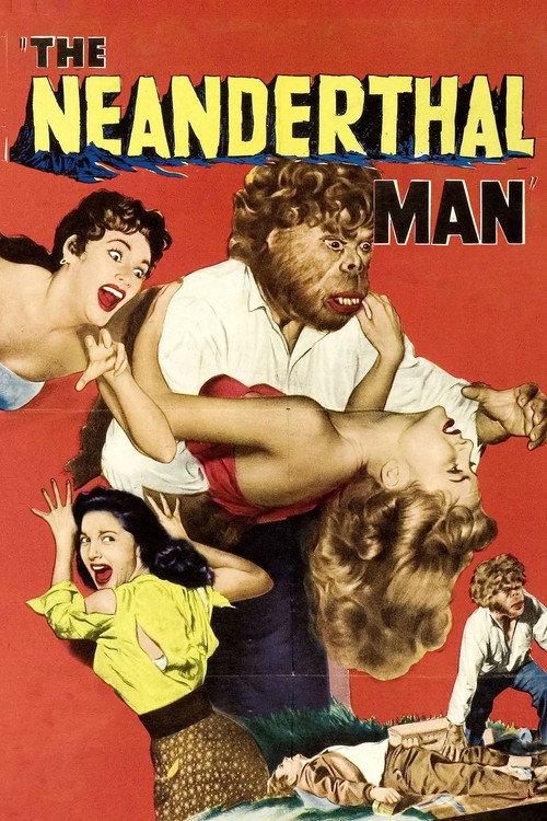 The Neanderthal Man 1953 official movie poster