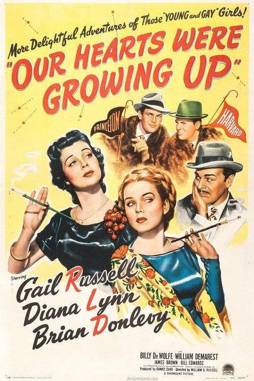 Our Hearts Were Growing Up 1946 official movie poster