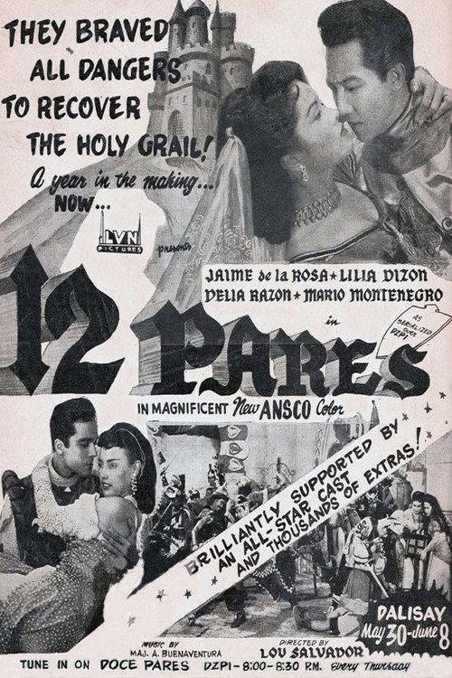 12 Pares 1954 official movie poster