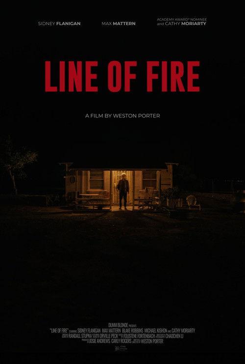 Line of Fire 2024 official movie poster