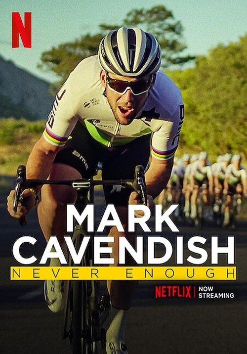 Mark Cavendish: Never Enough 2023 official movie poster