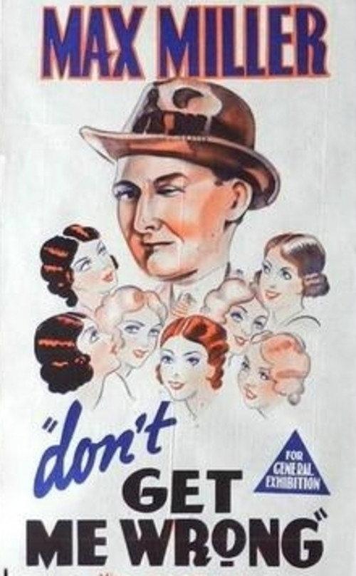 Don't Get Me Wrong 1937 official movie poster