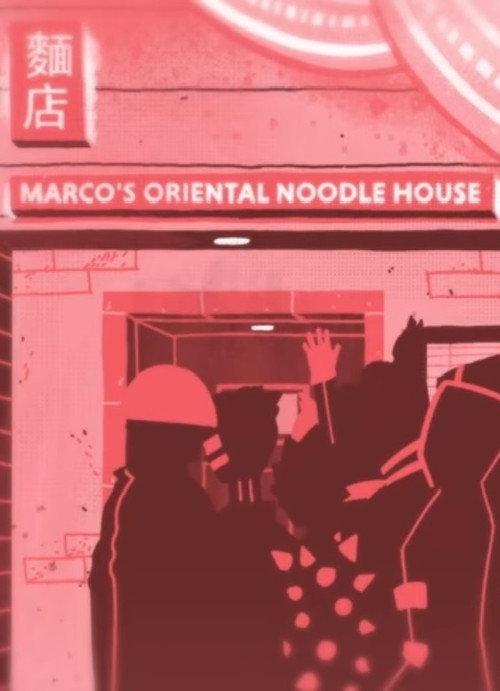 Marco's Oriental Noodles 2017 official movie poster