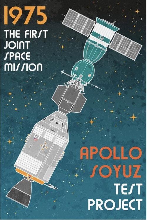 The Mission of Apollo-Soyuz 1975 official movie poster