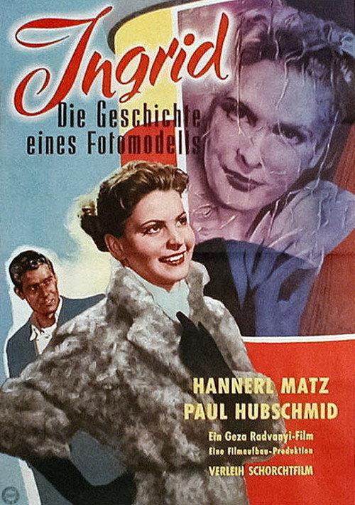 Ingrid - The Story of a Fashion Model 1955 official movie poster