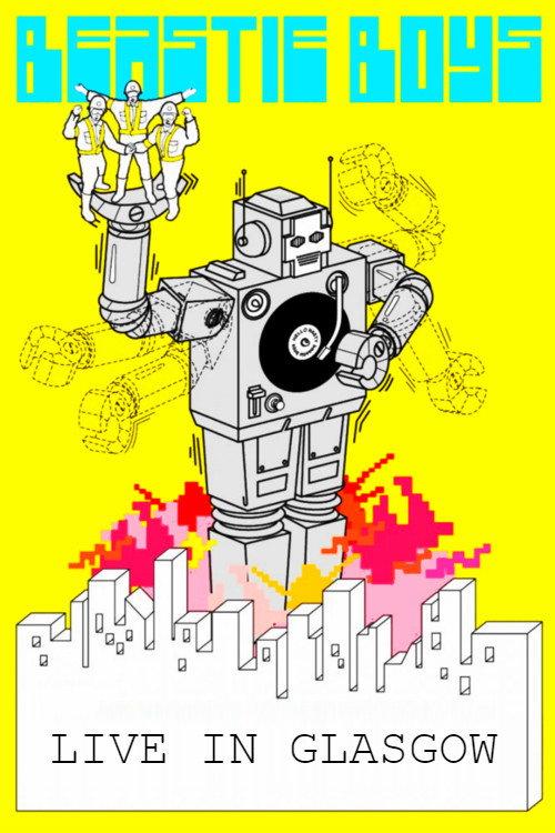 Beastie Boys: Live in Glasgow 1999 1999 official movie poster