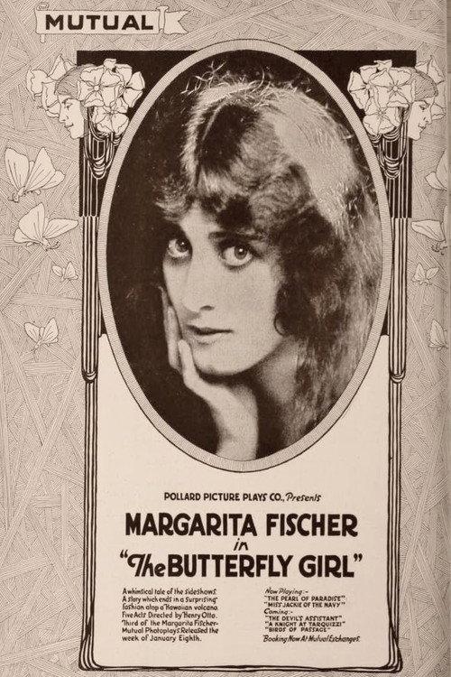 The Butterfly Girl 1917 official movie poster