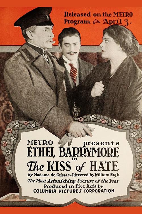 The Kiss of Hate 1916 official movie poster