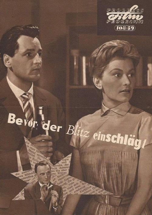 Before lightning strikes 1959 official movie poster