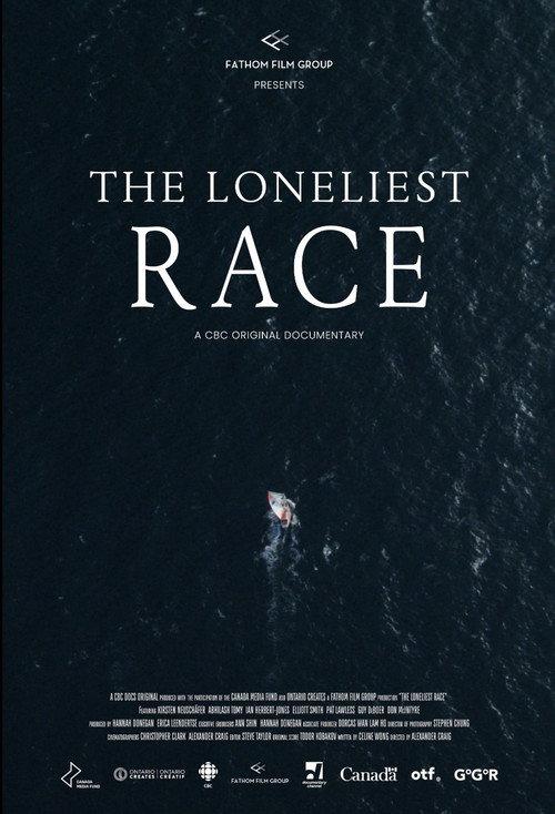 The Loneliest Race 2024 official movie poster