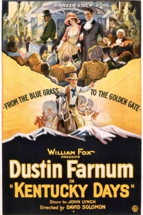 Kentucky Days 1923 official movie poster