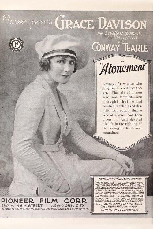 Atonement 1919 official movie poster