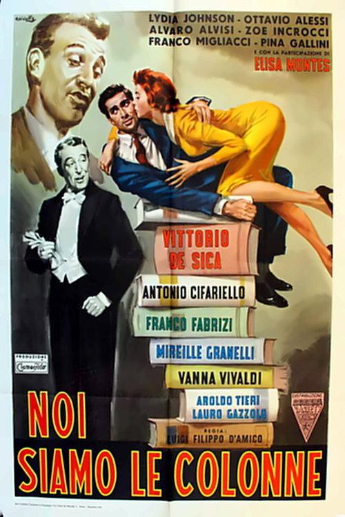 Noi siamo le colonne 1956 official movie poster