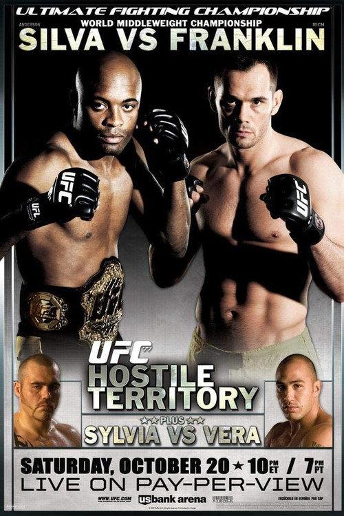 UFC 77: Hostile Territory 2007 official movie poster