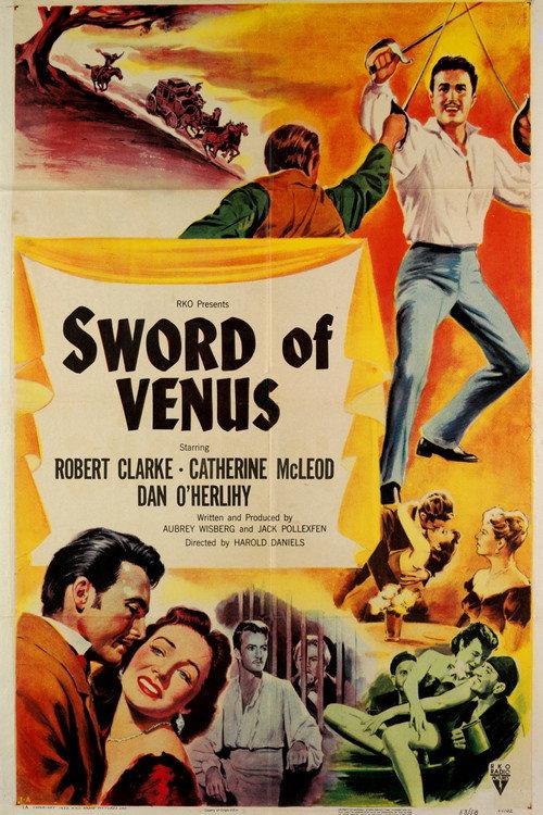 Sword of Venus 1953 official movie poster