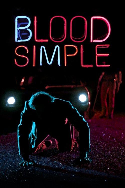 Blood Simple 1985 official movie poster
