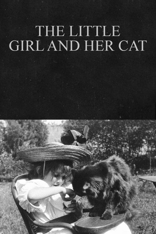 The Little Girl and Her Cat 1899 official movie poster