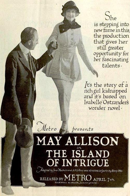 The Island of Intrigue 1919 official movie poster