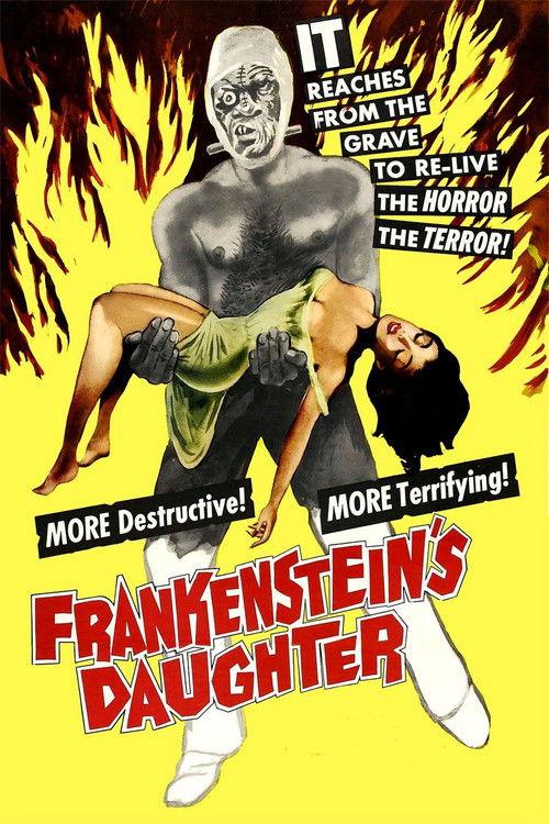 Frankenstein's Daughter 1958 official movie poster