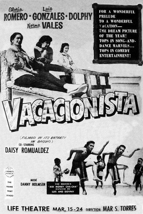 Vacacionista 1956 official movie poster