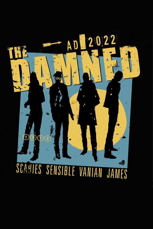 The Damned - Live at Manchester Apollo 2024 official movie poster
