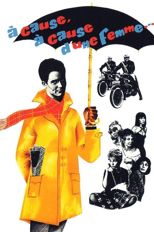 Because, Because of a Woman 1963 official movie poster
