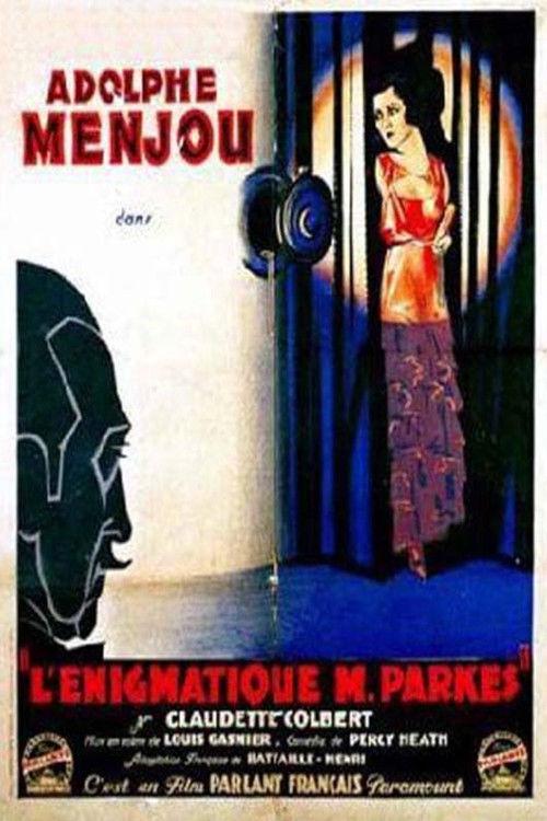 Mysterious Mr. Parkes 1930 official movie poster