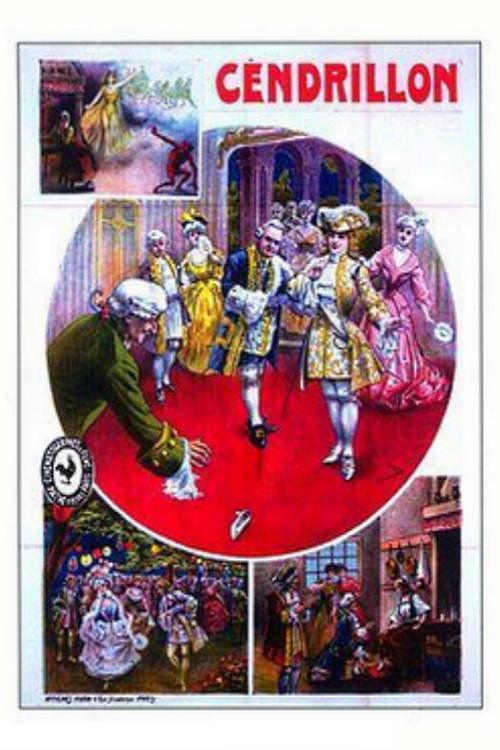 Cinderella or the Glass Slipper 1907 official movie poster