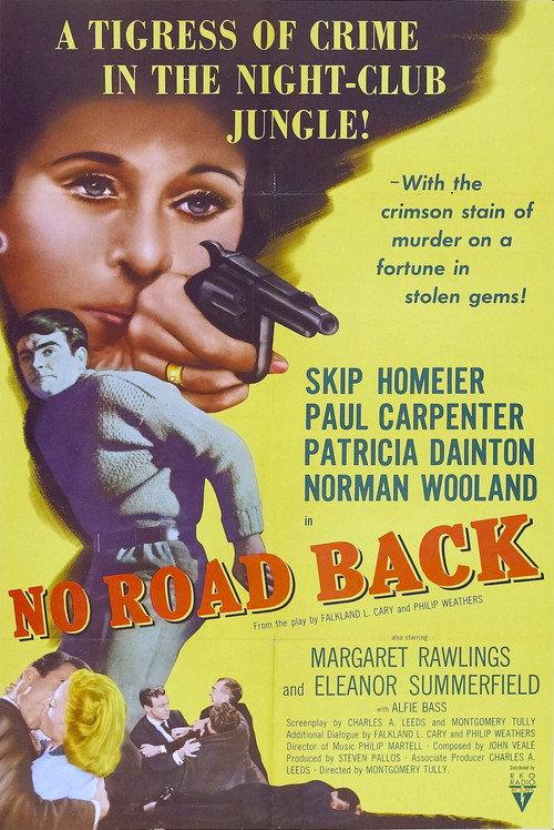 No Road Back 1957 official movie poster