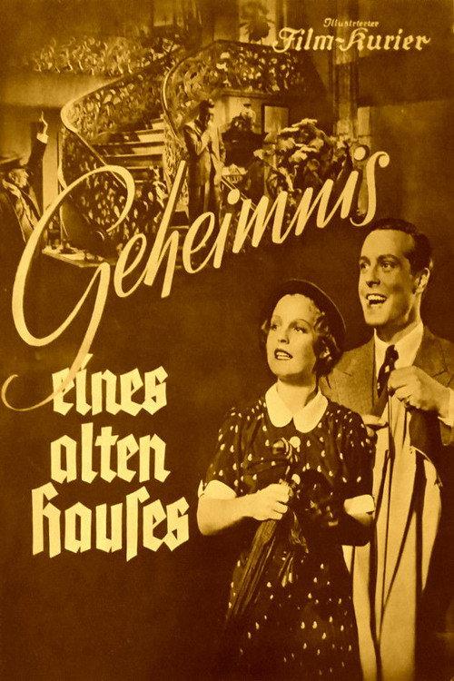 Geheimnis eines alten Hauses 1936 official movie poster