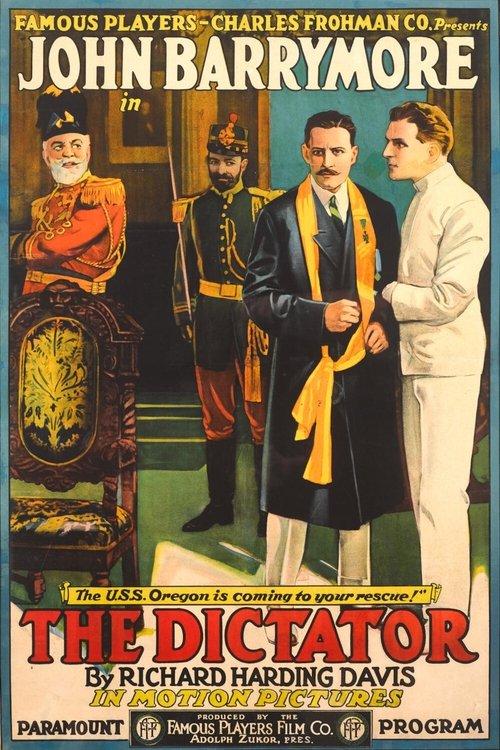 The Dictator 1915 official movie poster
